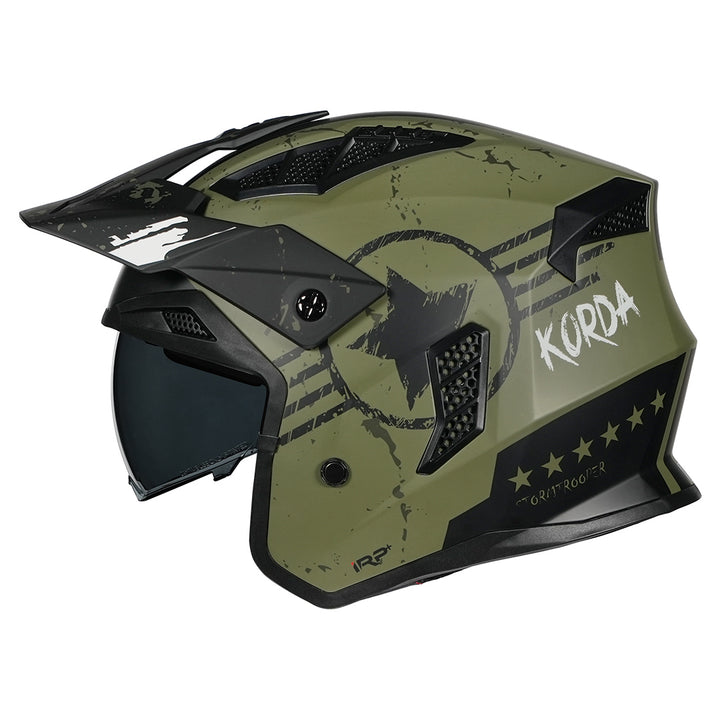 Korda StormTrooper Hero Helmet side without jaw