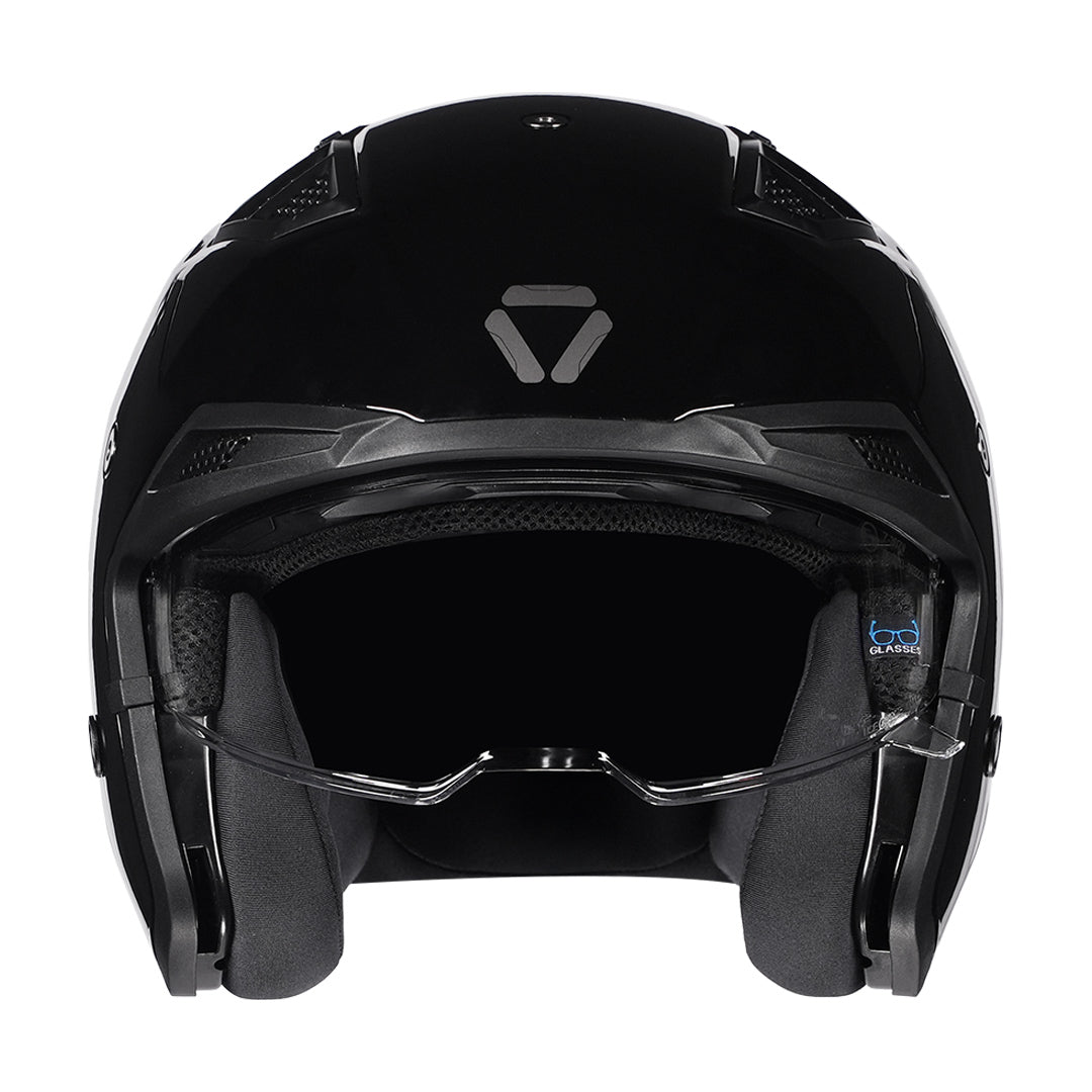 Korda StormTrooper Solid Helmet front open face without peak and chin