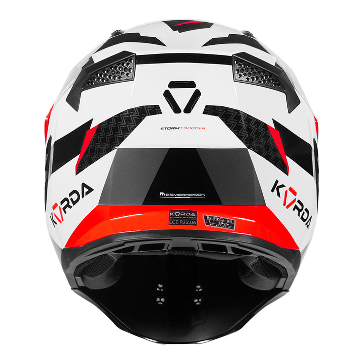 Korda StormTrooper Xoe Helmet (Red) back
