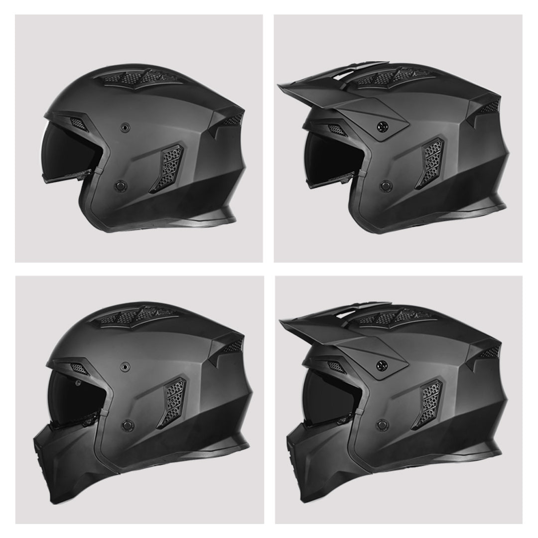 Korda StormTrooper Helmet different configurations