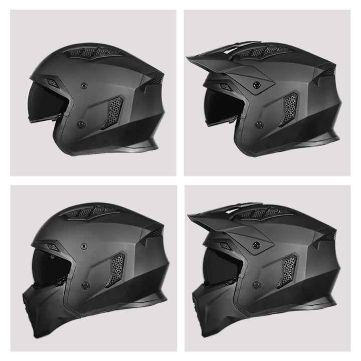 Korda StormTrooper Helmet different configurations