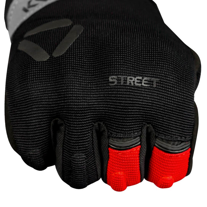 Korda Street 2.0 SF Riding Gloves red knuckles