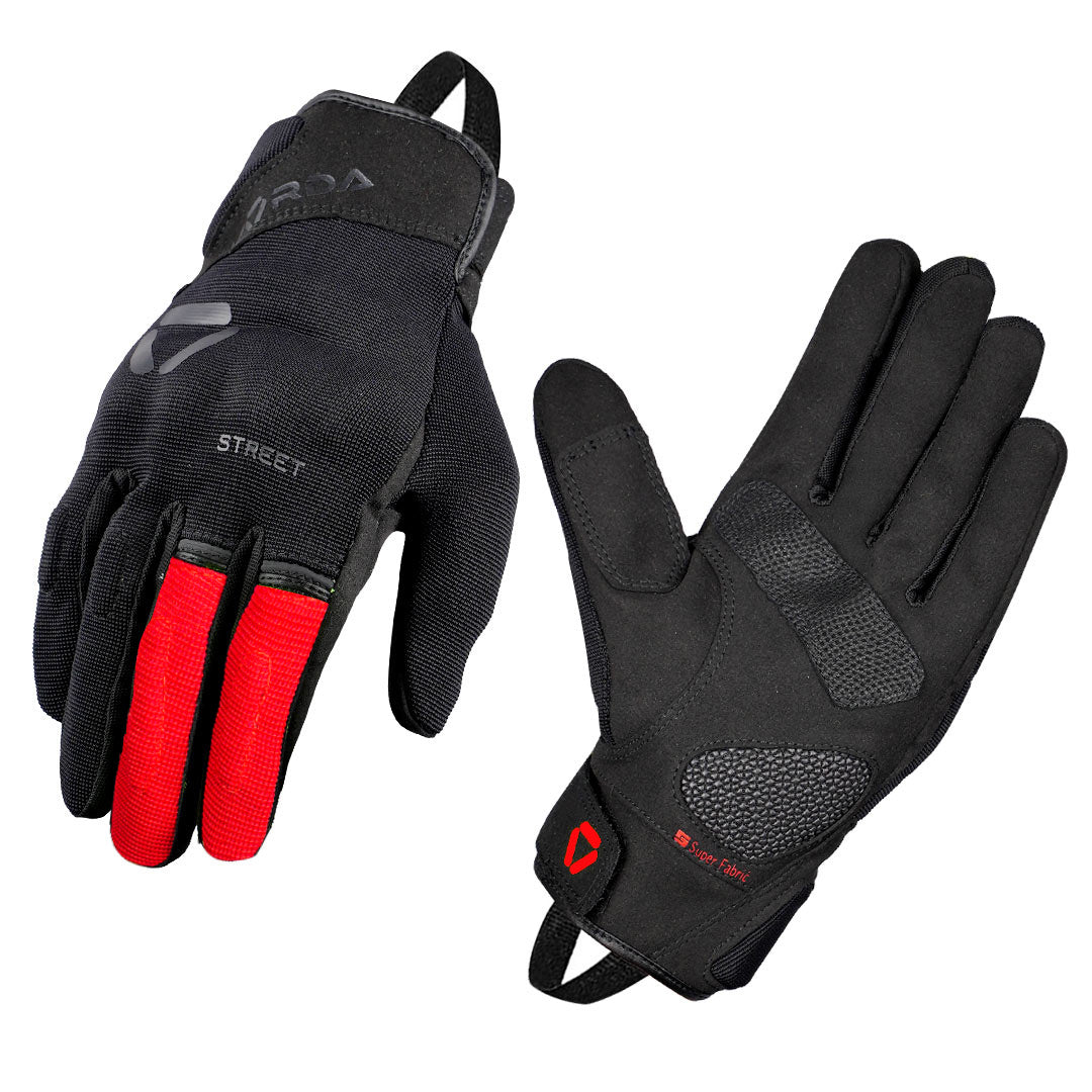 Korda Street 2.0 SF Riding Gloves red