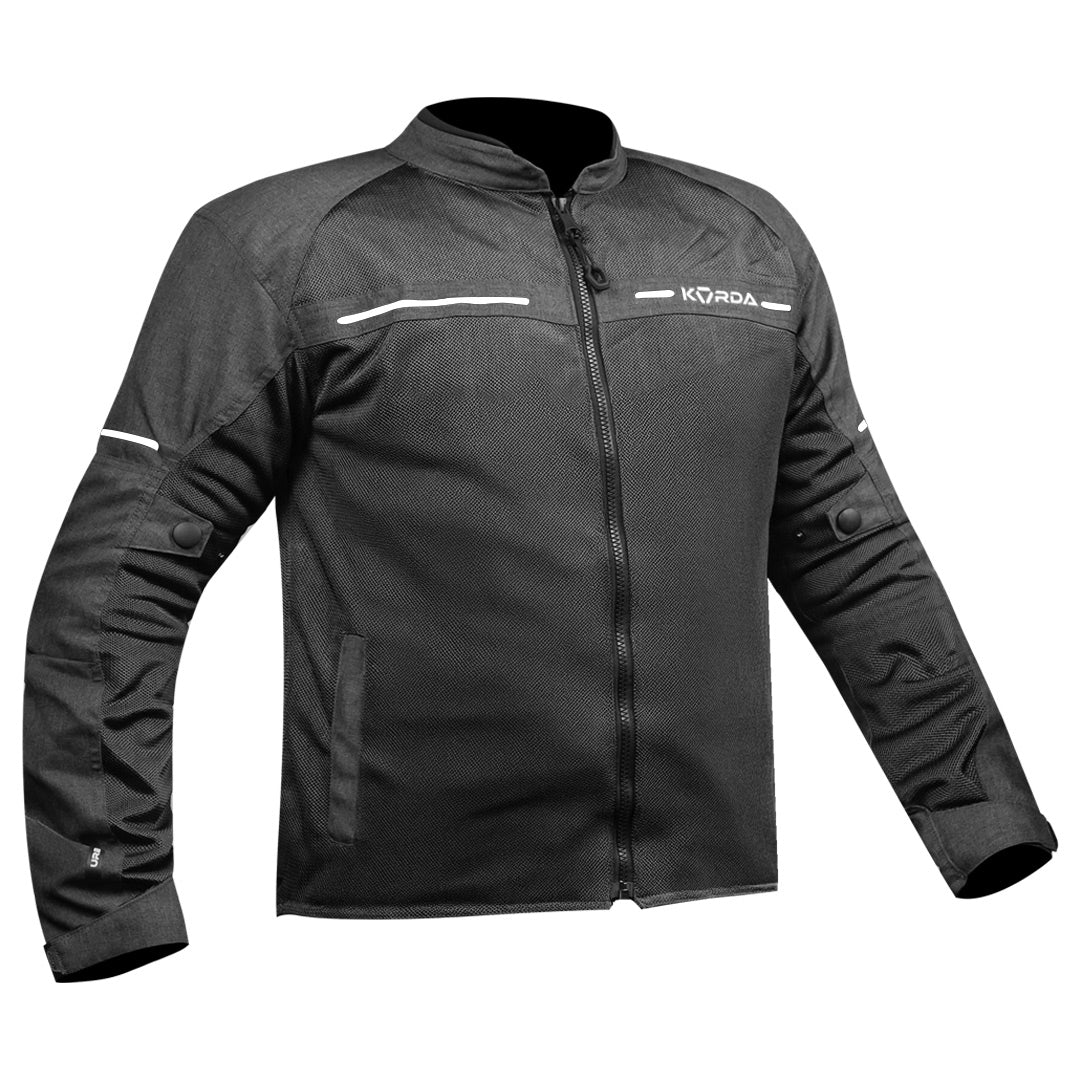 KORDA Urban Riding Jacket black front