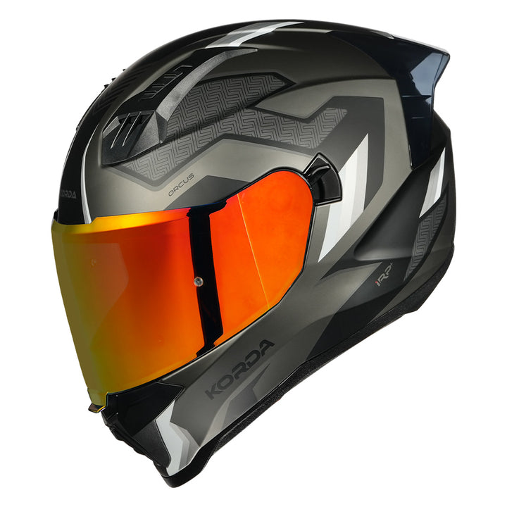 Korda Evo Orcus Helmet matt grey with revo visor