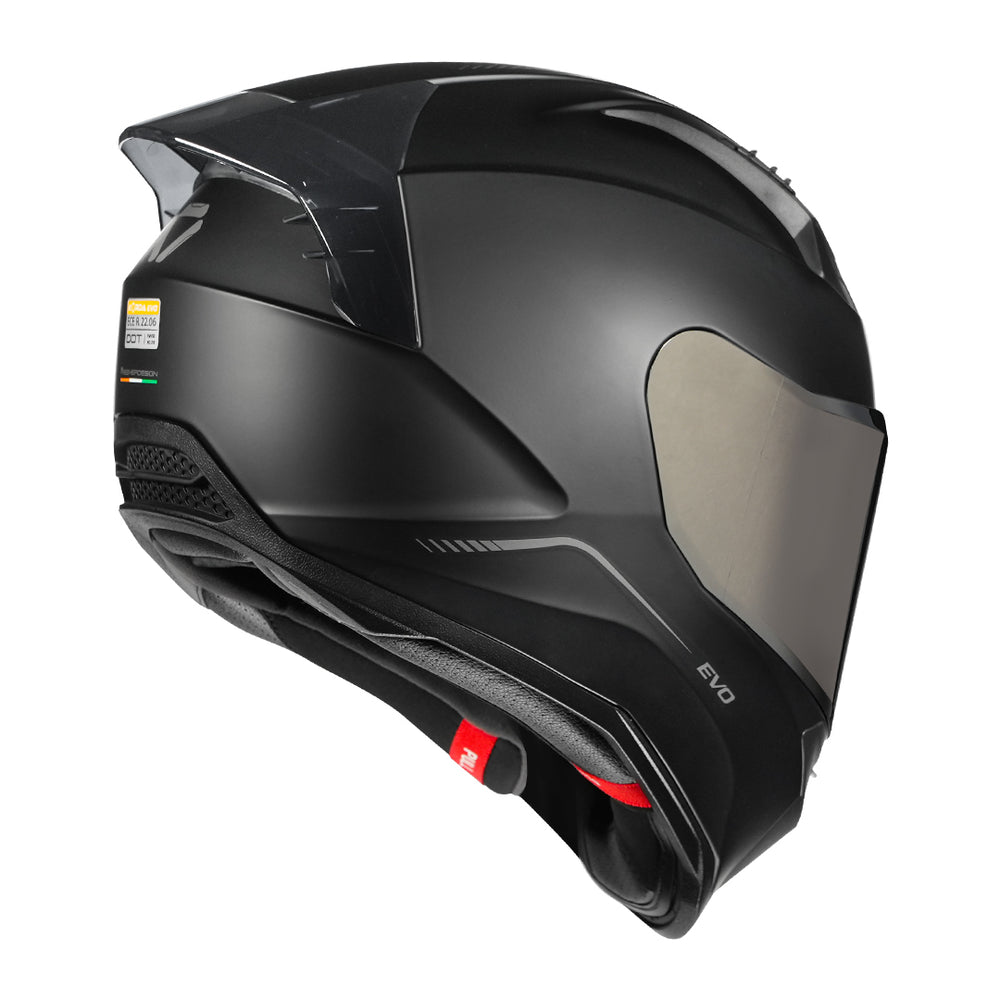 Korda Evo Solid Matt Black Helmet
