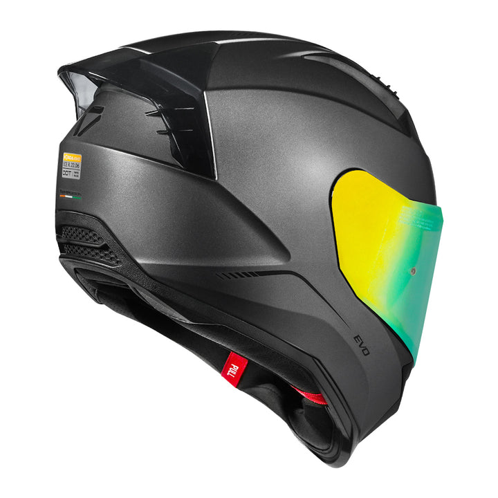 Korda Evo Solid Grey Helmet with revo visor