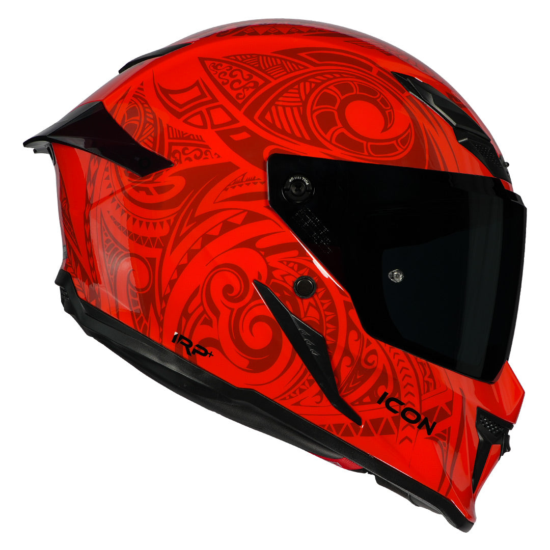 Korda Icon Maori Helmet gloss red side