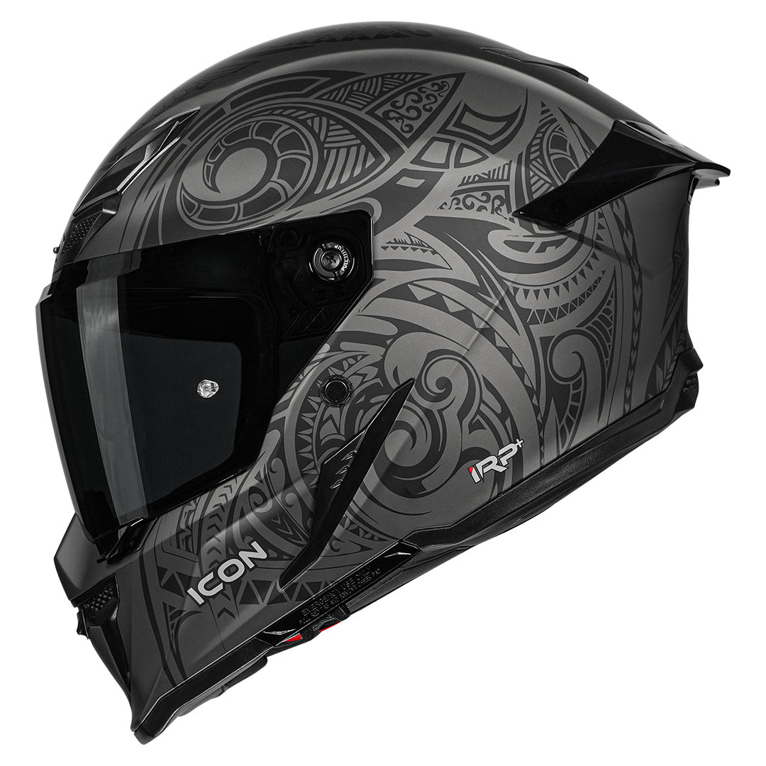 Korda Icon Maori Helmet matt grey side
