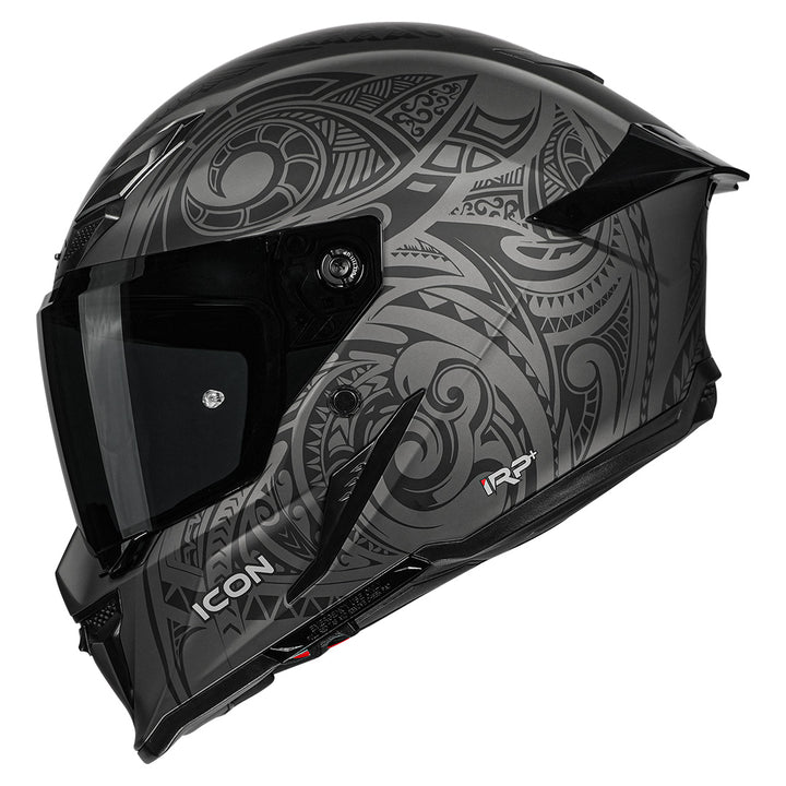 Korda Icon Maori Helmet matt grey side