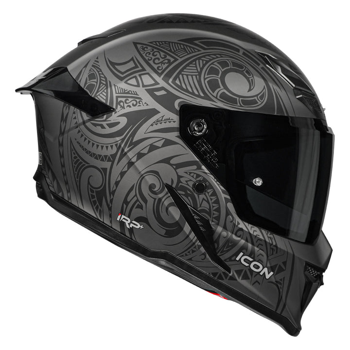 Korda Icon Maori Helmet matt grey side