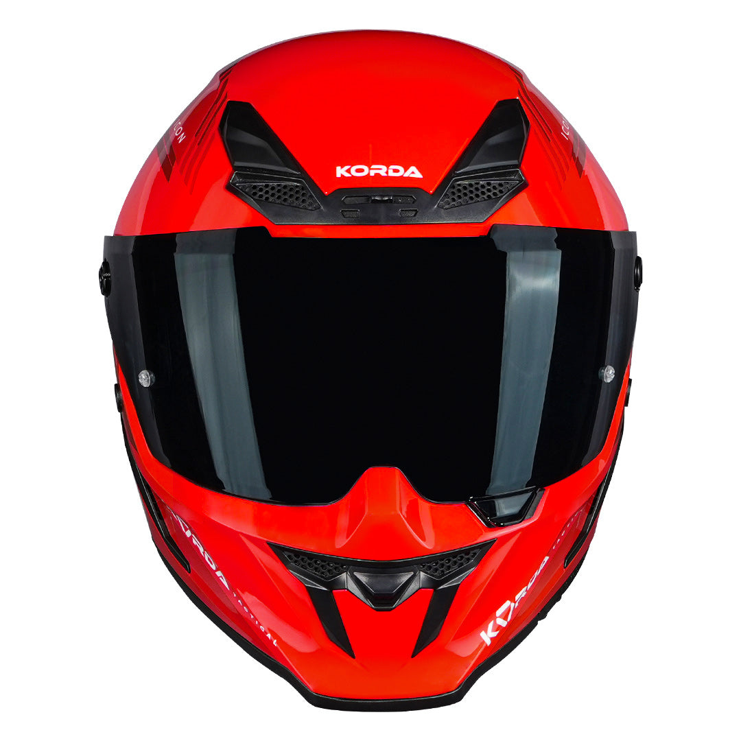 Korda Icon Nero Helmet gloss red front