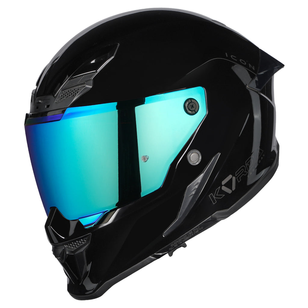 Bluetooth Teal Motocross Gear YZ06 Helmet Bluetooth Headset With