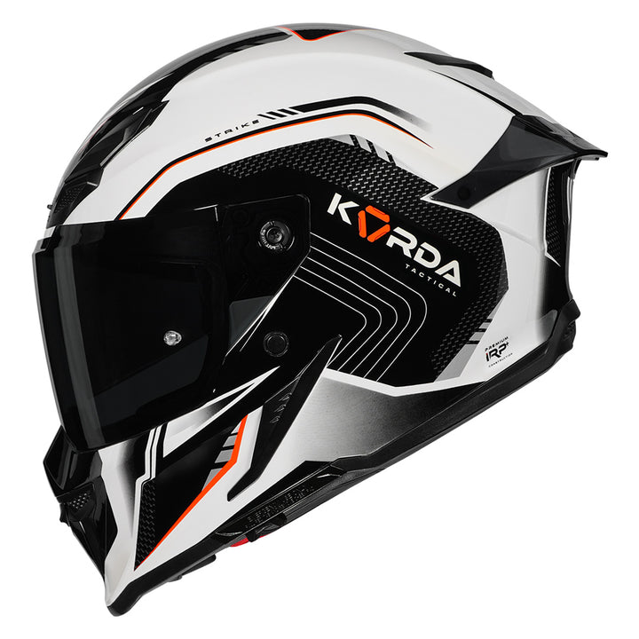 Korda Icon Strike Helmet  fluorescent orange side