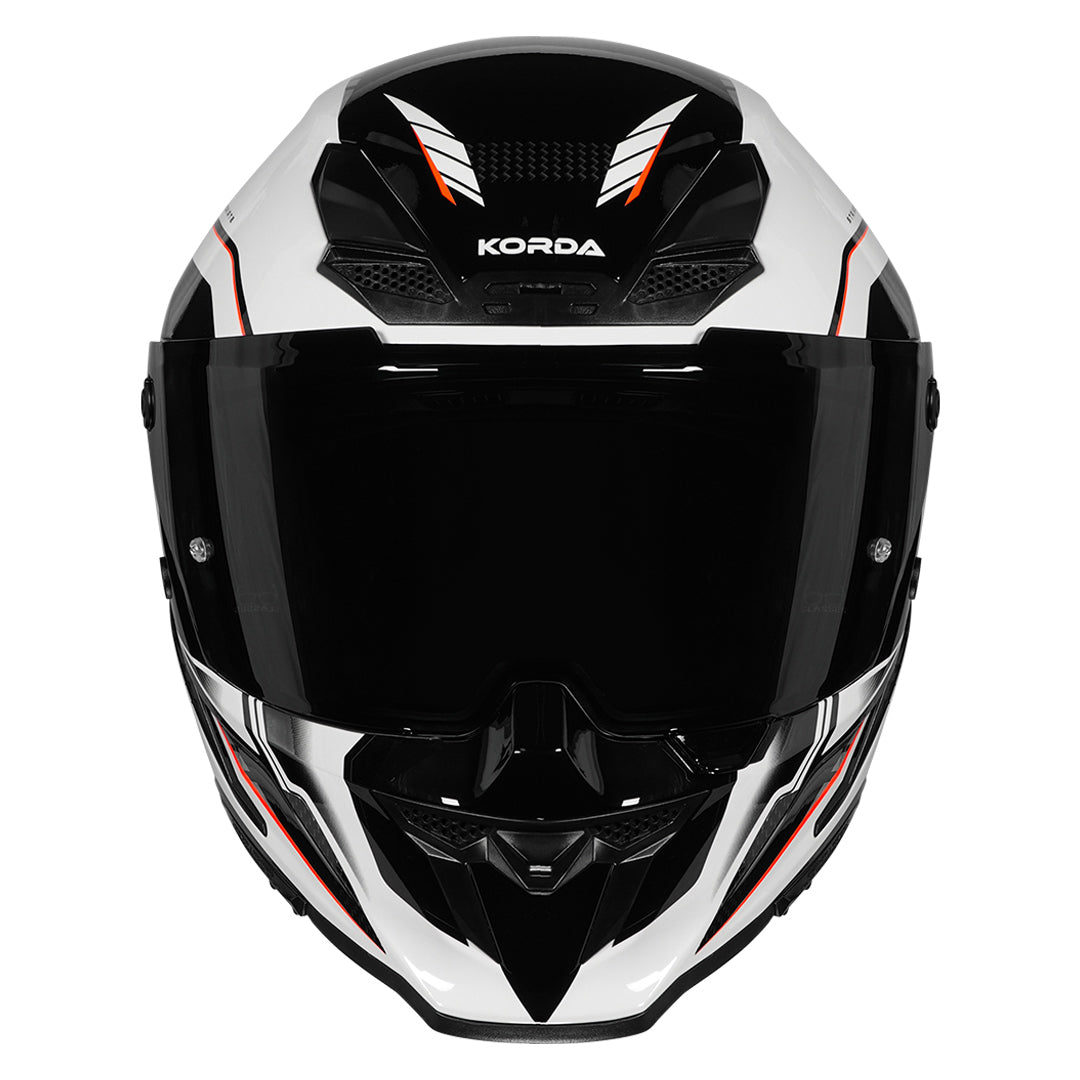 Korda Icon Strike Helmet  fluorescent orange front