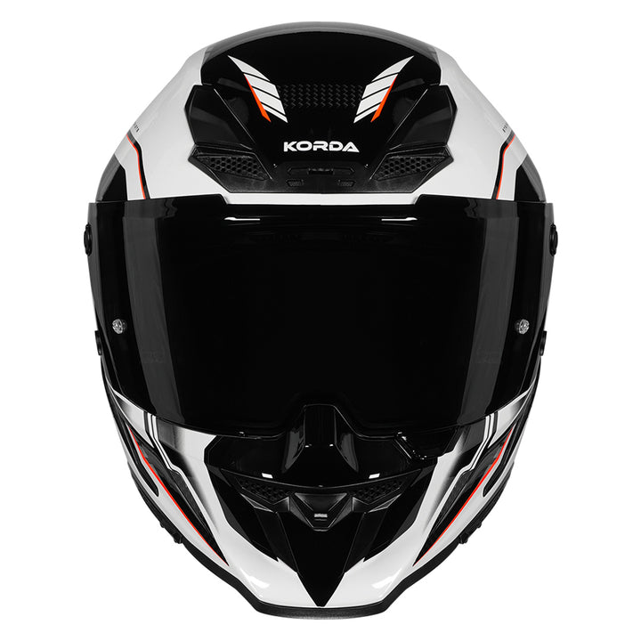 Korda Icon Strike Helmet  fluorescent orange front
