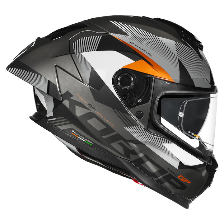 Korda Sonic GP Brave Helmet side