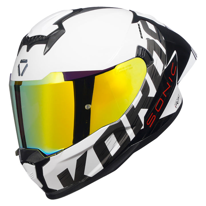 Korda Sonic GP Zhark Helmet (White)