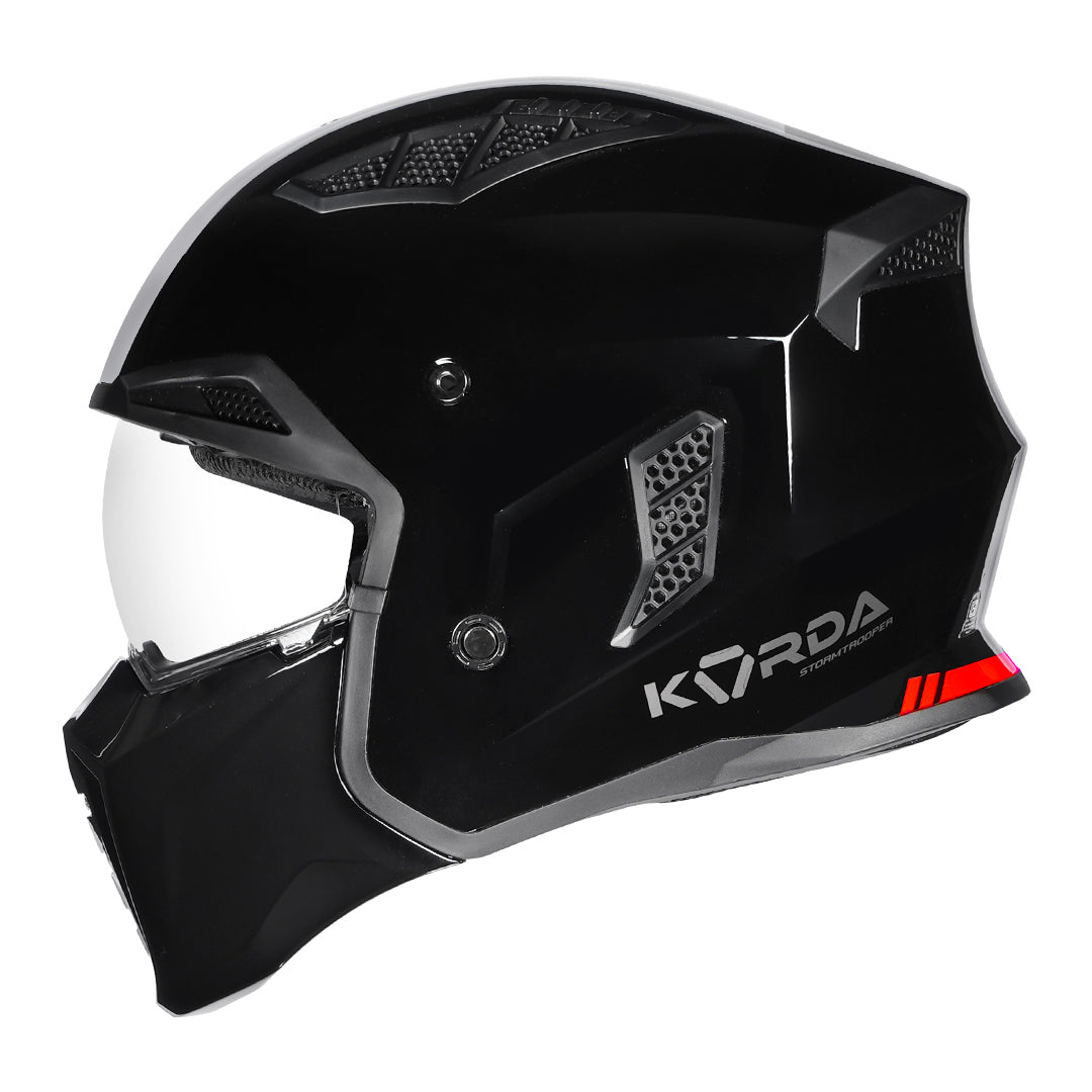 carbon fiber stormtrooper motorcycle helmet for sale Korda StormTrooper Helmet