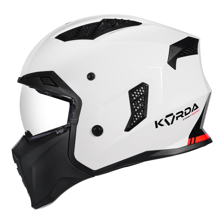 Korda StormTrooper Solid Helmet full face without peak