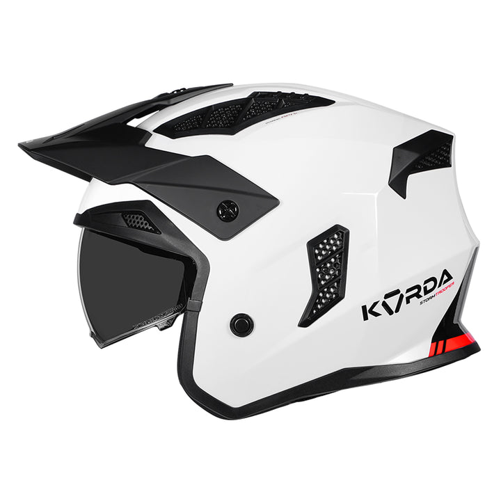 Korda StormTrooper Solid Helmet open face with peak