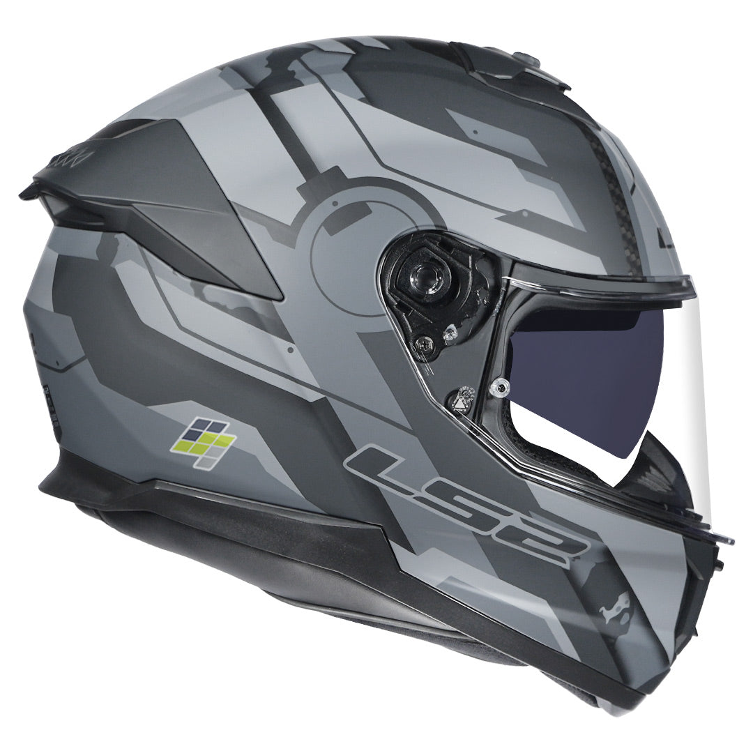 LS2 FF320 Stream 2 Shadow Helmet matt titanium