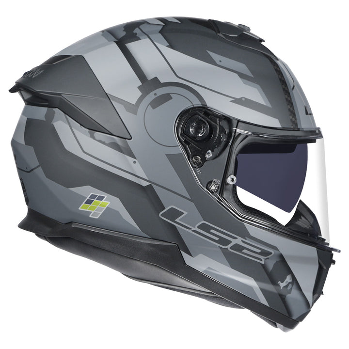 LS2 FF320 Stream 2 Shadow Helmet matt titanium