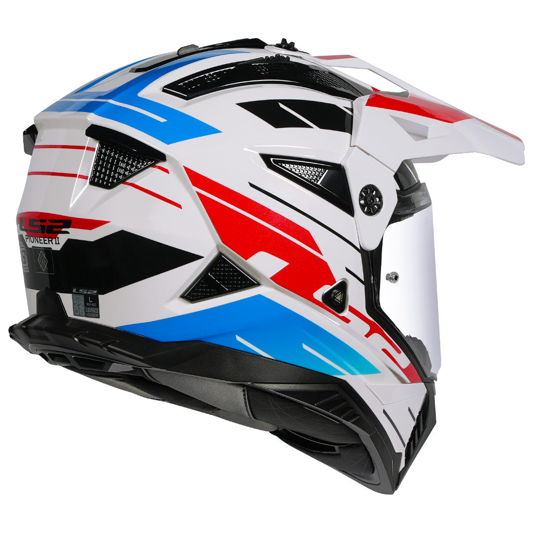 LS2 MX436 Pioneer 2 Namib Dual Sport Helmet | ECE 22.06 Certified