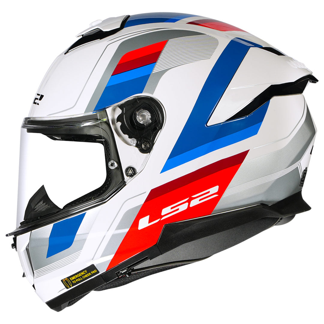 LS2 FF320 Stream 2 Vintage Helmet | Helmet with D-Ring – PowerSports