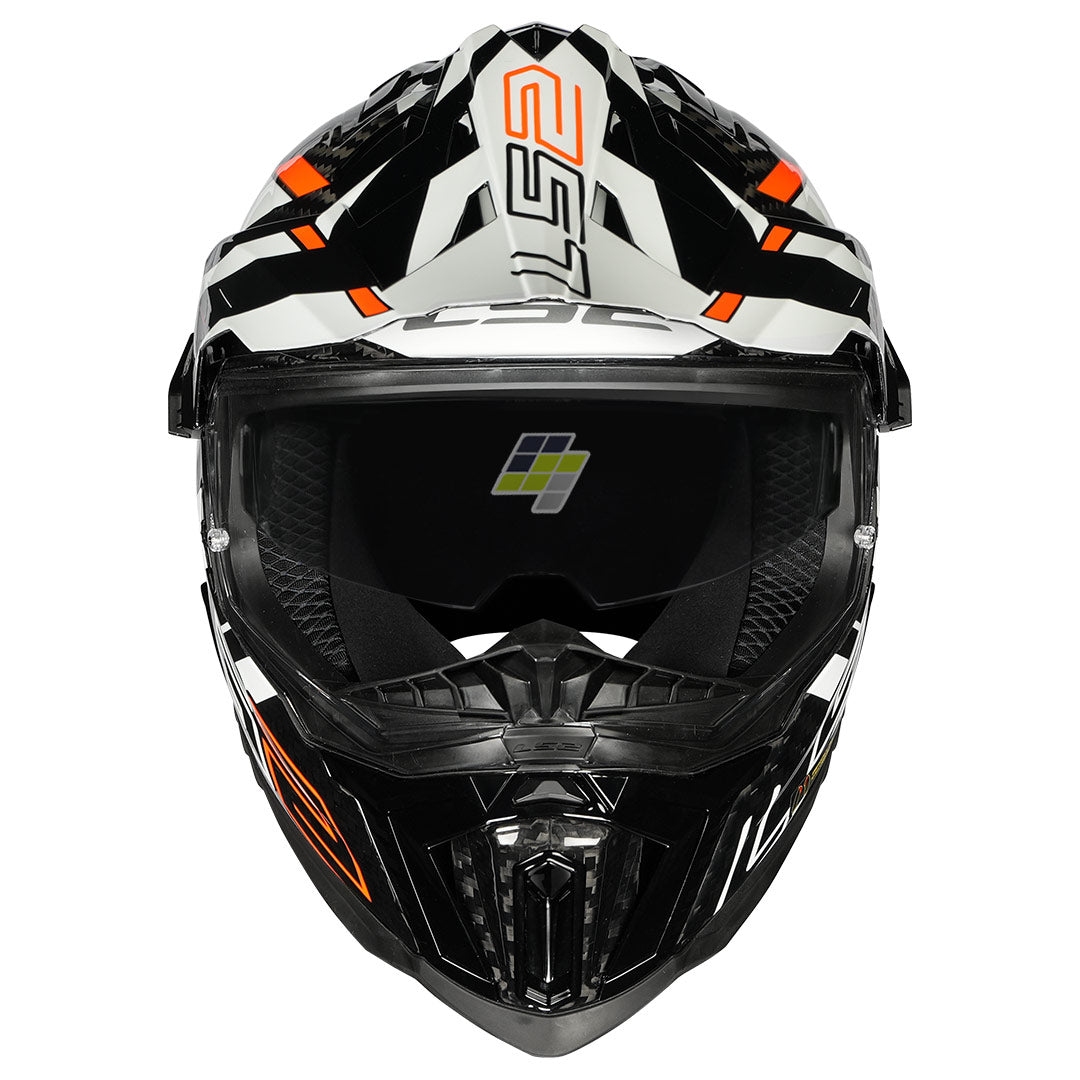 LS2 MX701 Explorer Edge Carbon Dual Sport Helmet