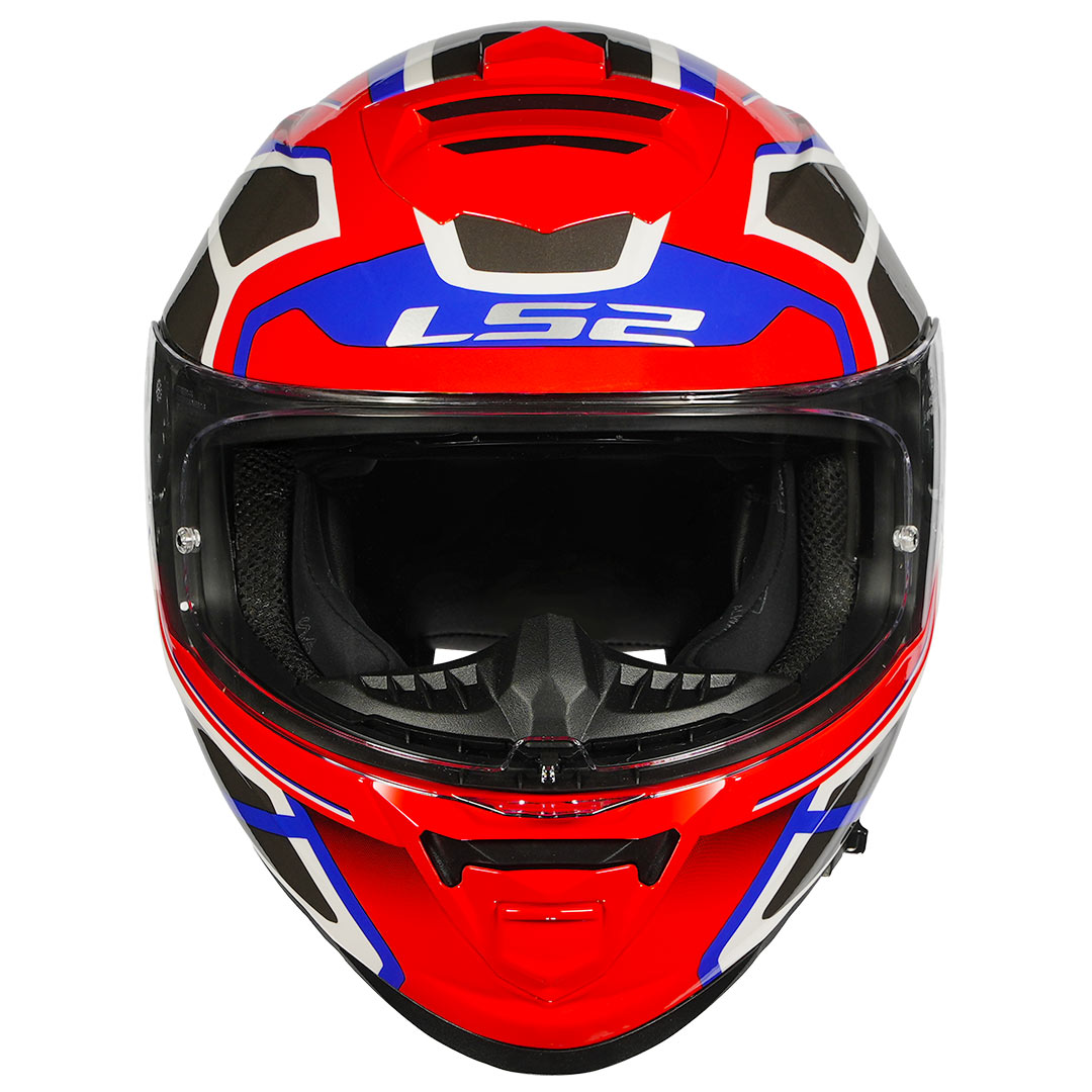LS2 FF800 Storm 2 Faster Helmet red & blue front