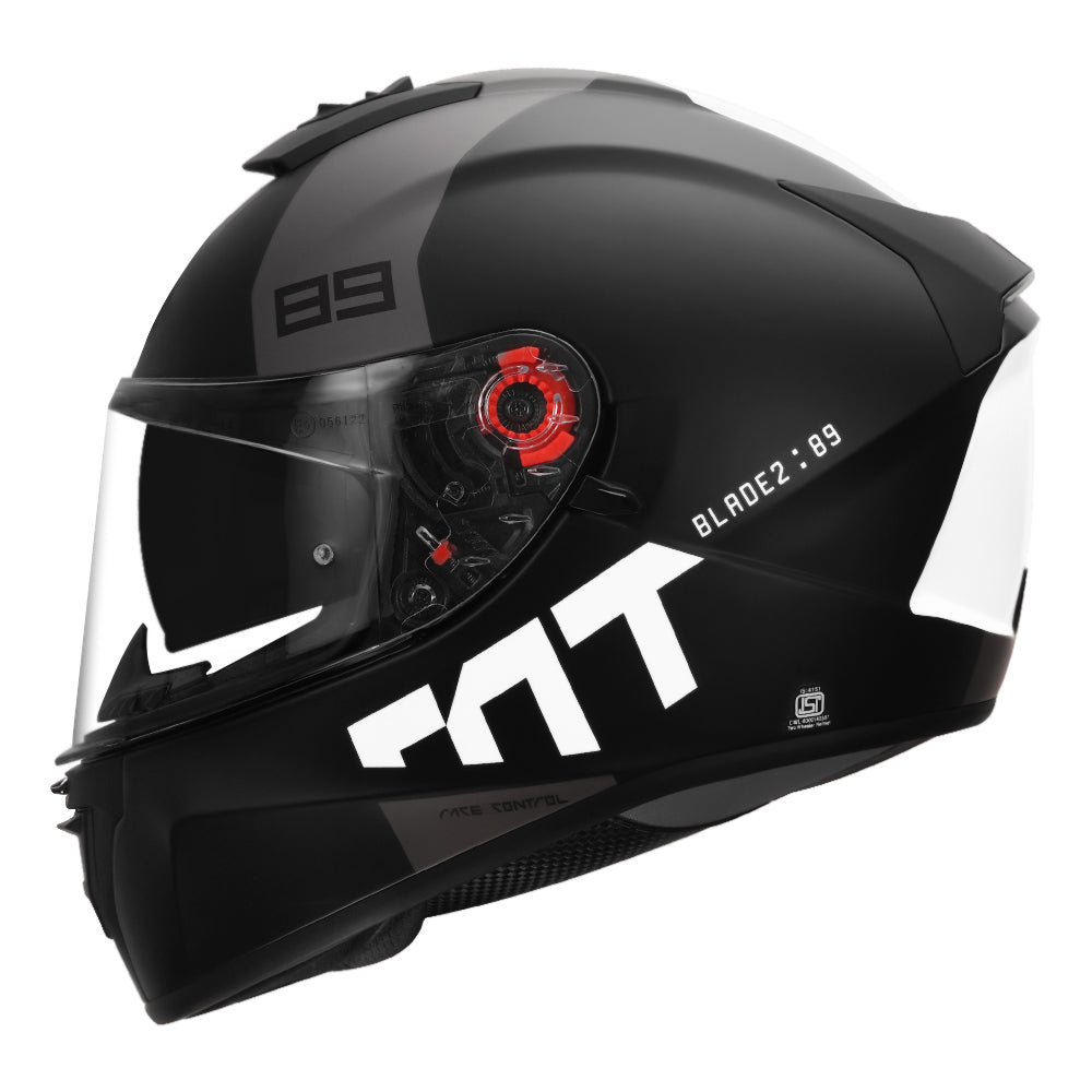 MT Helmet Blade 2SV 89 grey side