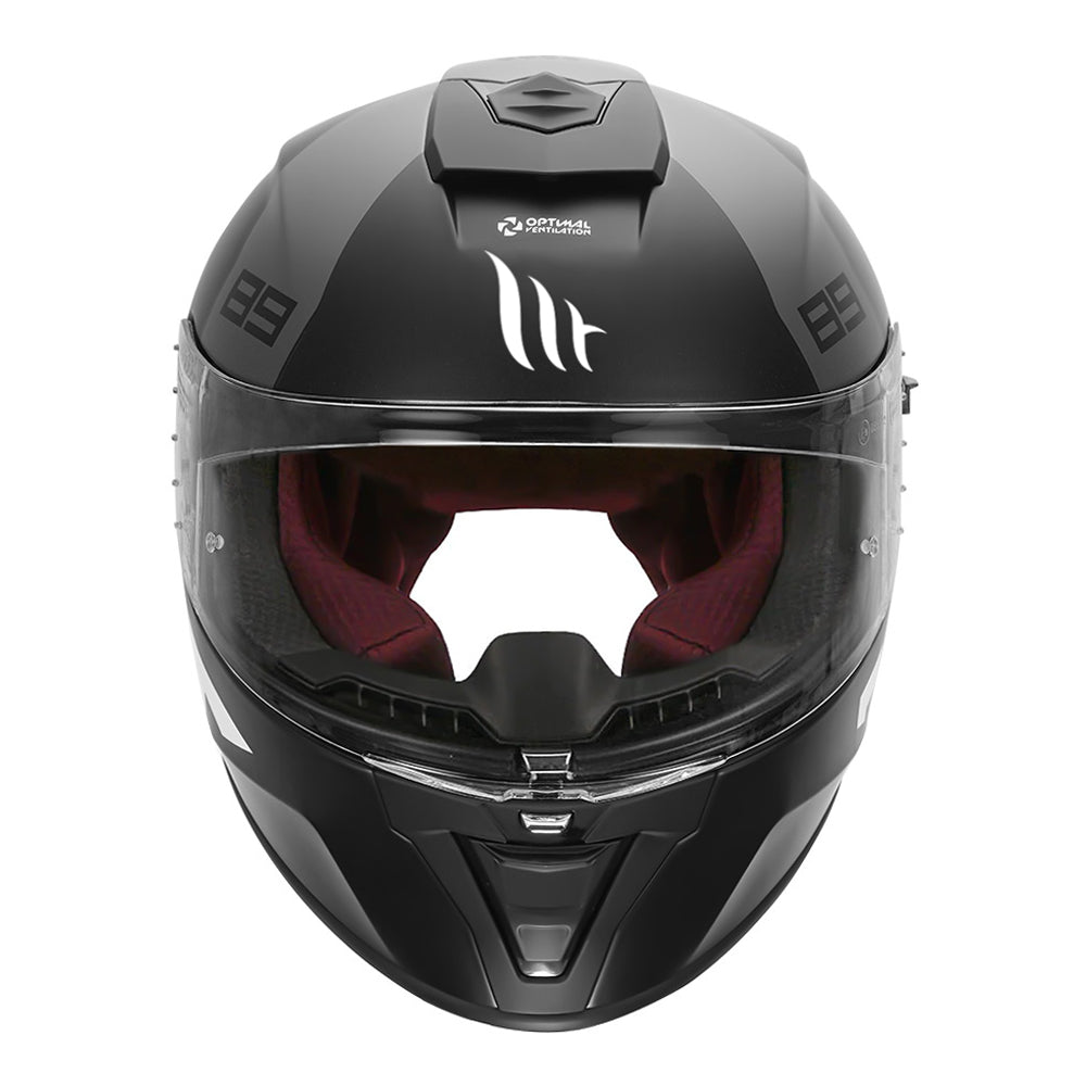 MT Helmet Blade 2SV 89 grey front