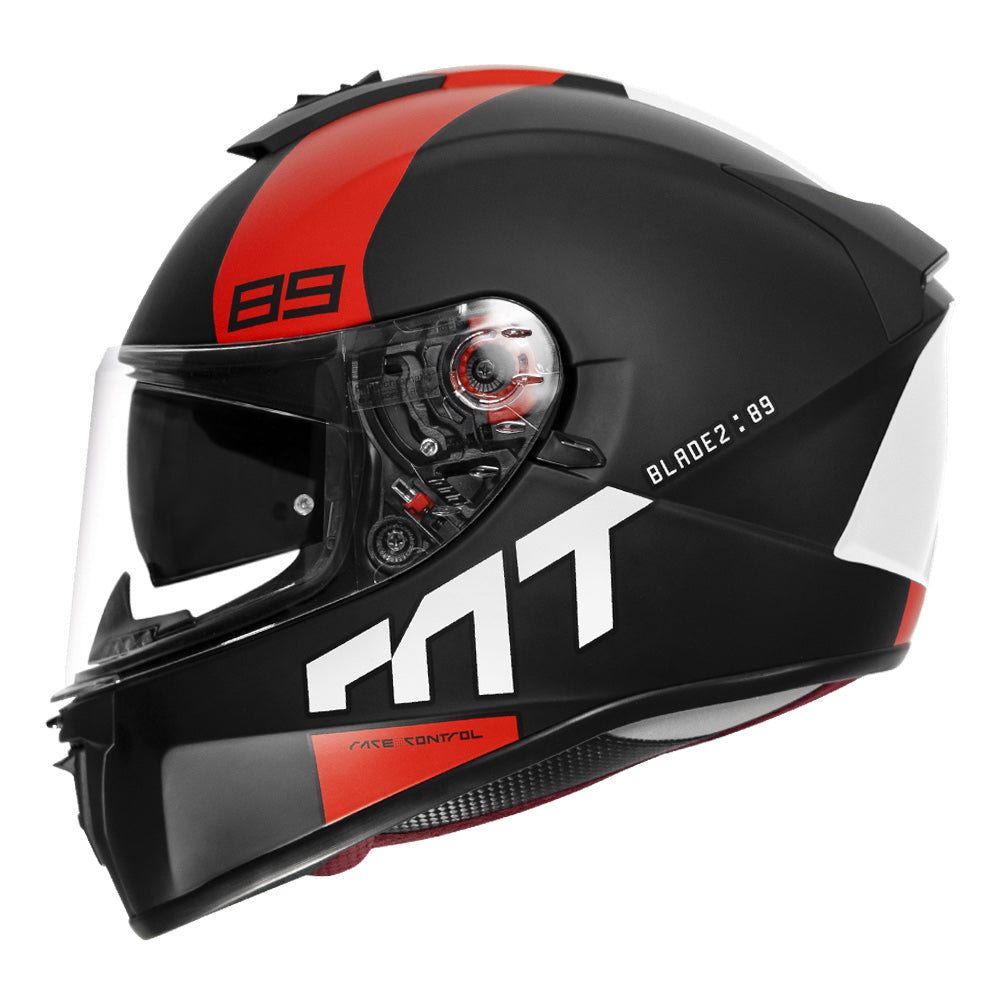 MT Helmet Blade 2SV 89 red side