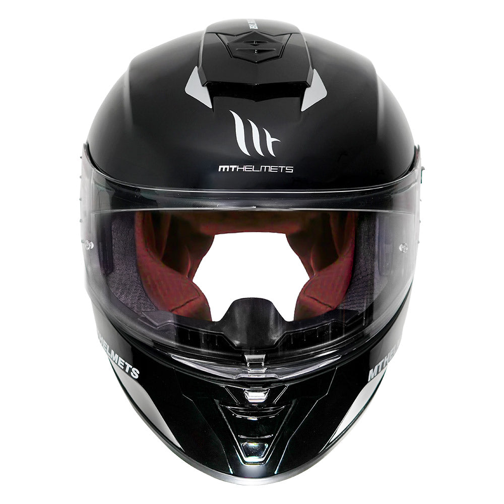 MT Blade 2SV Solid Helmet front