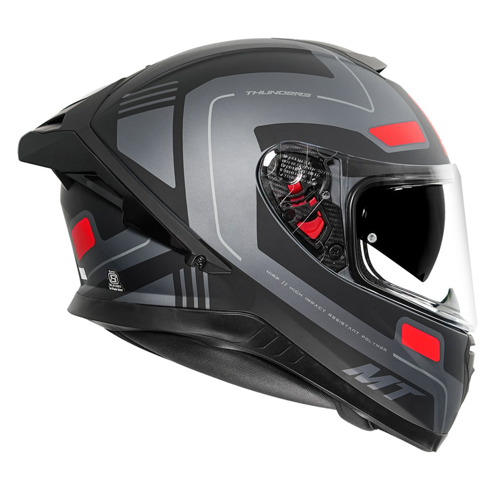 MT Thunder3 Pro Atwell Helmet matt grey