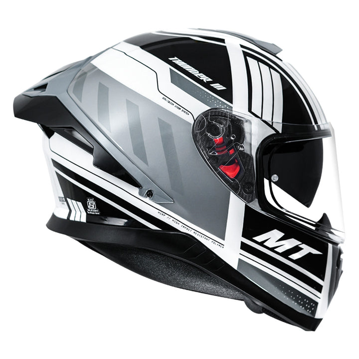 MT Thunder3 Pro Open Helmet grey