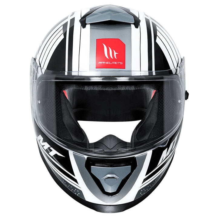 MT Thunder3 Pro Open Helmet grey front
