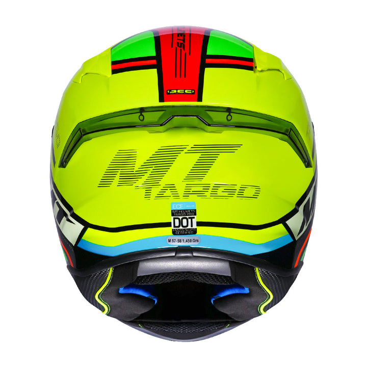 MT Targo Torvi Helmet back