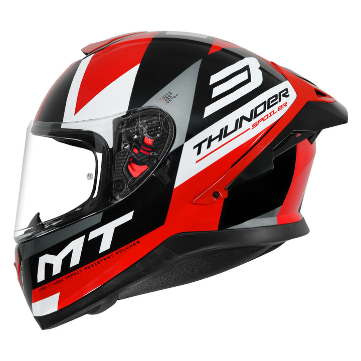 MT Thunder3 Pro Calipso Helmet red side