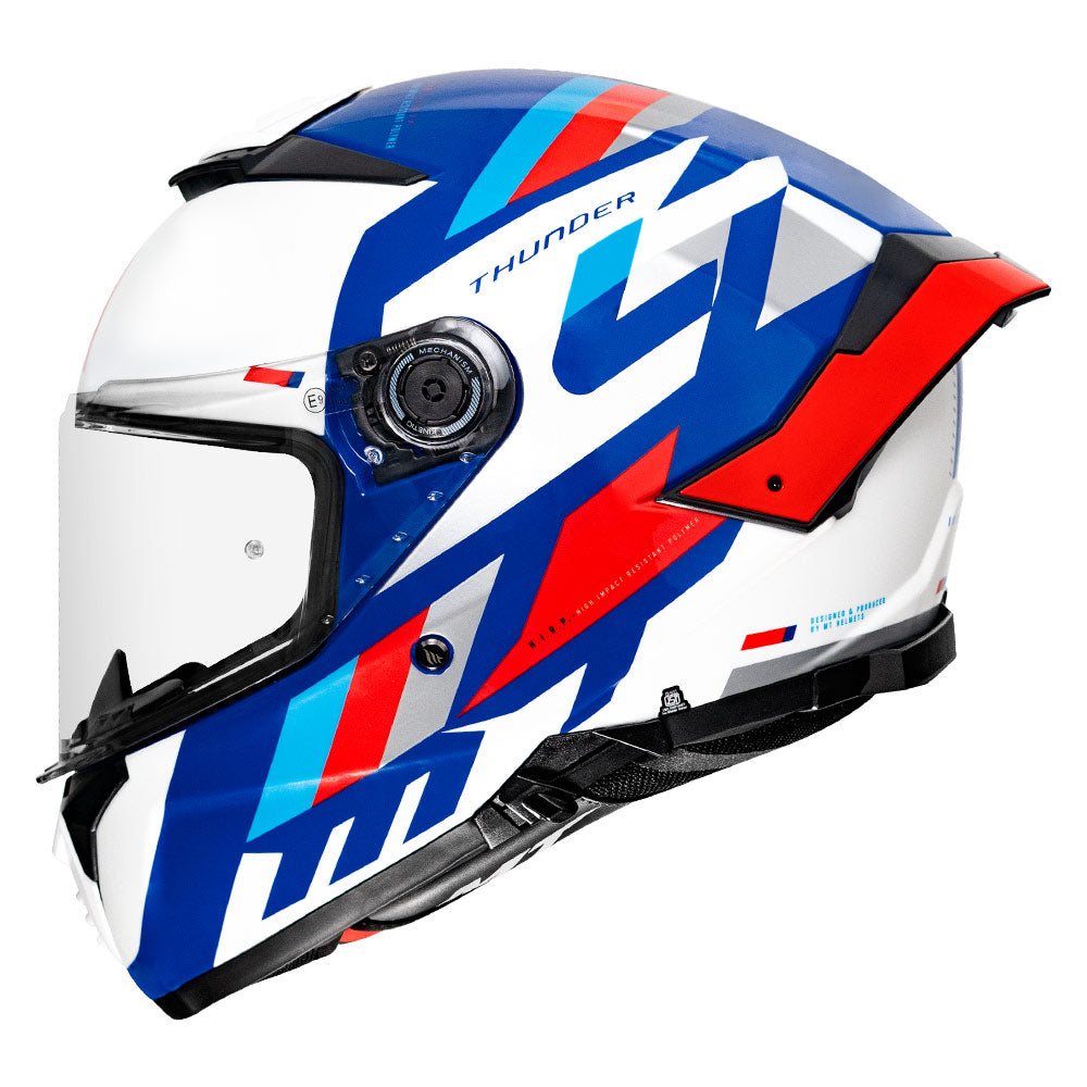 MT Thunder4 Ergo Helmet blue side