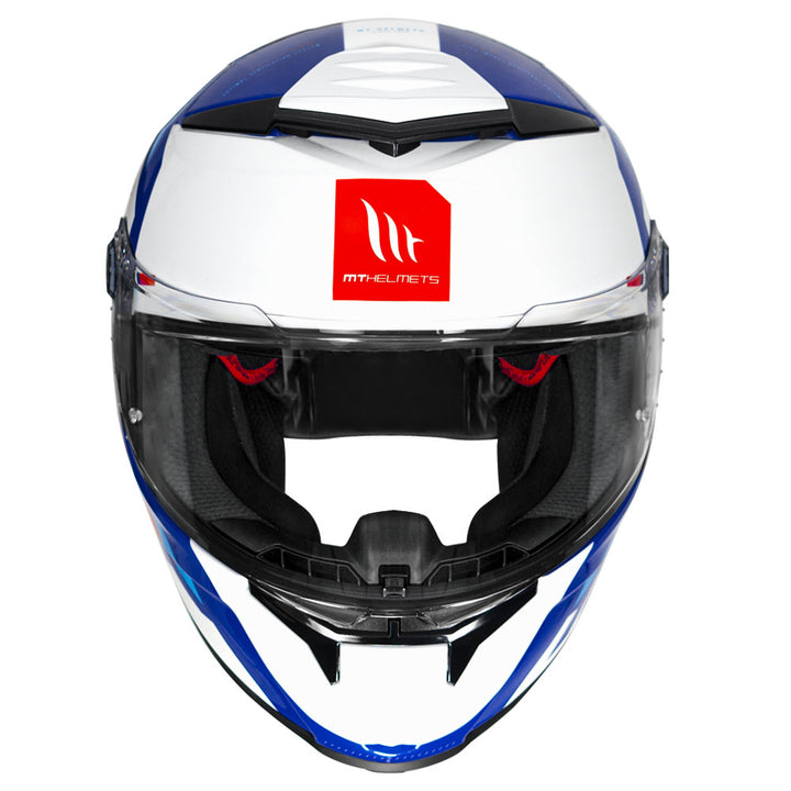 MT Thunder4 Ergo Helmet blue front