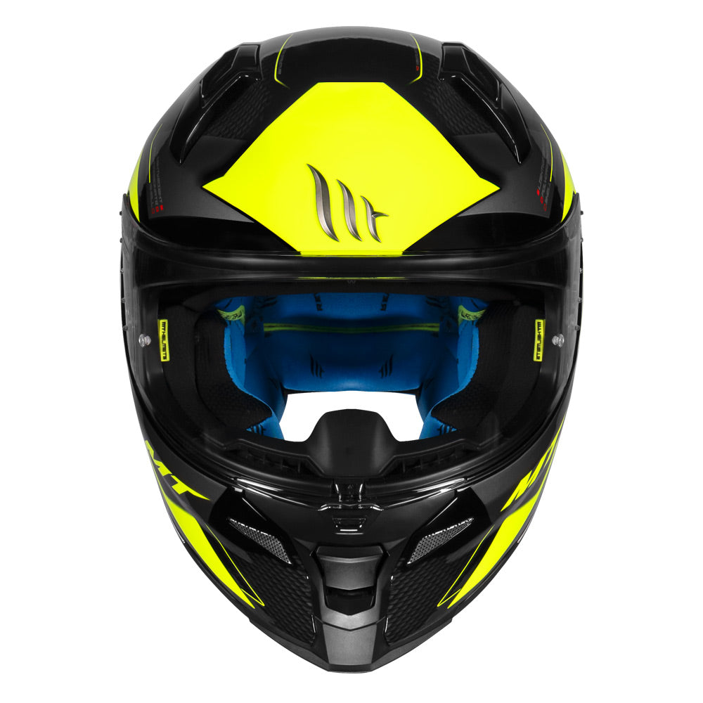 MT Revenge 2 Imperium Helmet fluorescent yellow front