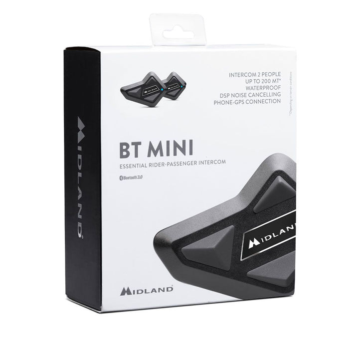 Midland BT Mini Helmet Bluetooth (Twin Pack)