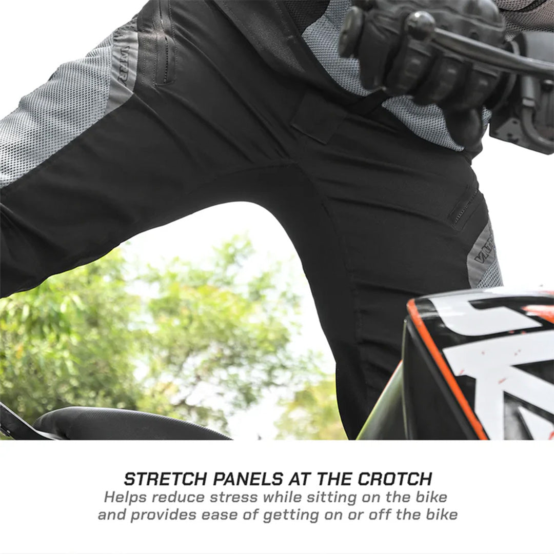 ViaTerra Miller Street Mesh Riding Pant stretch panel