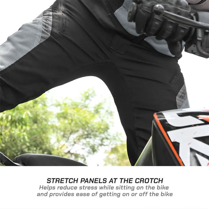 ViaTerra Miller Street Mesh Riding Pant stretch panel