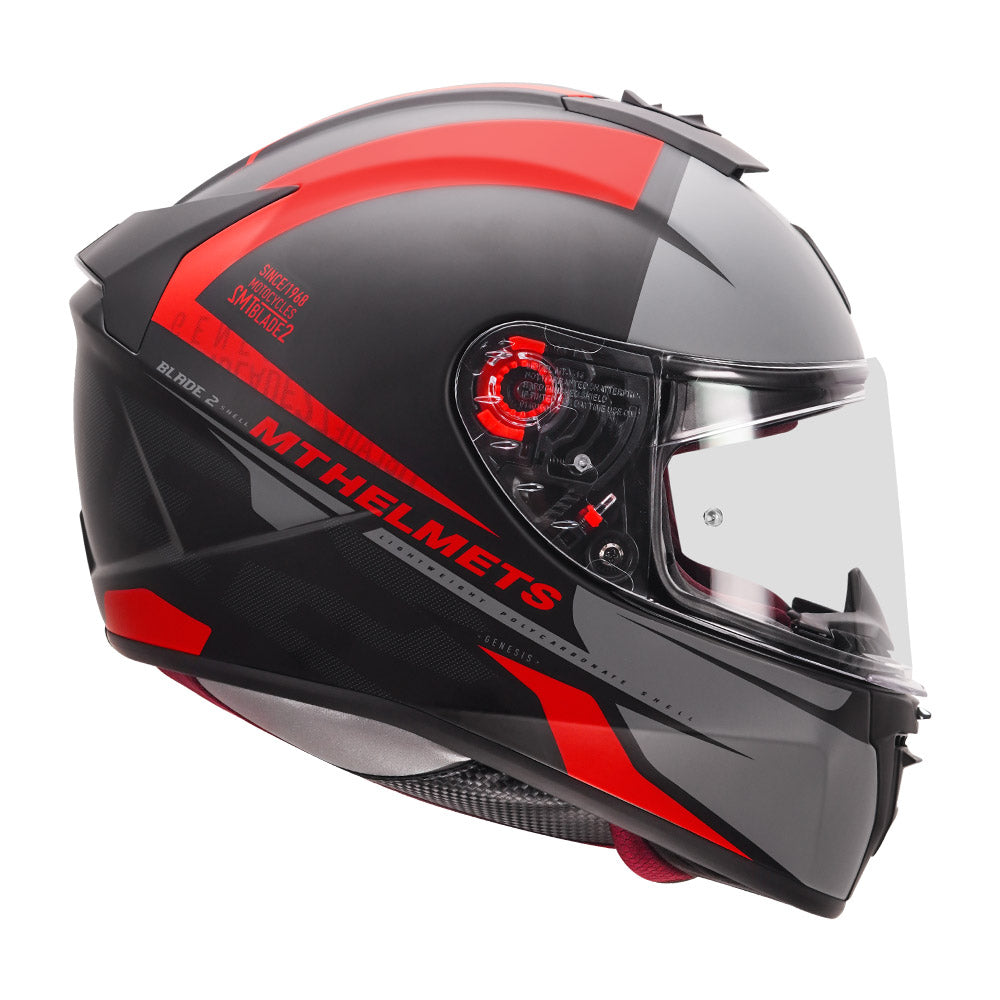 MT Blade 2SV Genesis Helmet matt red