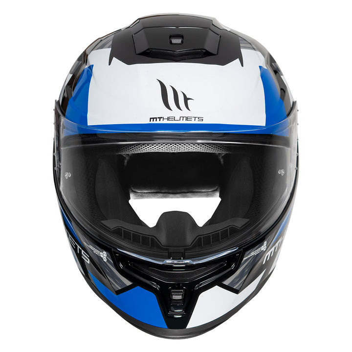 MT Hummer Scratch Helmet blue front