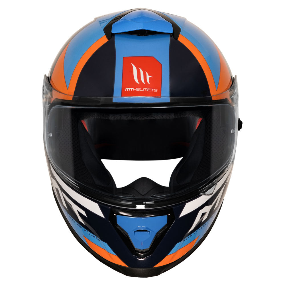 MT Thunder3 Pro Calipso Helmet blue front