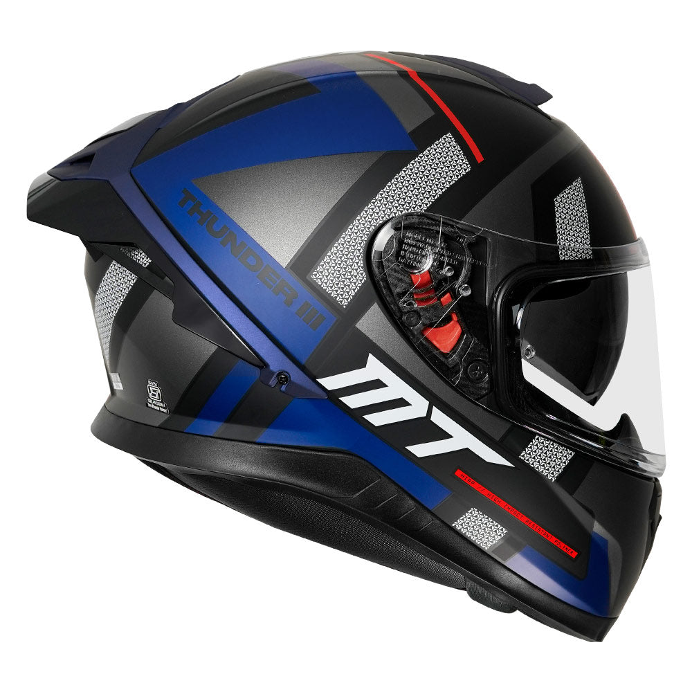 MT Thunder3 Pro Pulsion Helmet matt grey